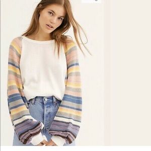 Free People Rainbow Dreams Pullover